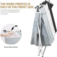 Cesto Organizador Triplo Com 3 Divisórias – Organização E Praticidade Para Lavanderia, Banheiro E Quarto - 3