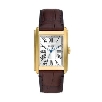 Relógio Fossil Masculino Carraway Dourado - Fs6011/0dn Fs6011/0dn