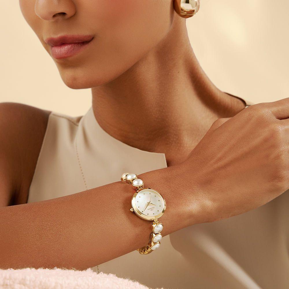 Relógio Technos Feminino Crystal Dourado - 2035nej/1x - 4