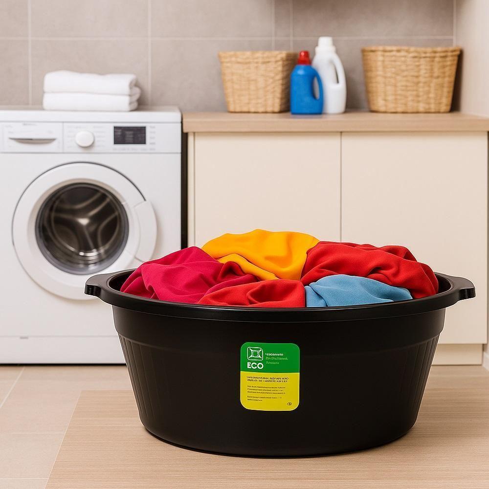 Bacia Canelada 31 L Eco De Plástico Reforçado Para Lavar Roupas E Multiuso - 2