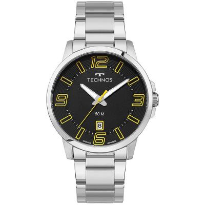 Relógio Technos Masculino Racer Basico Prata - 2315lba/1y