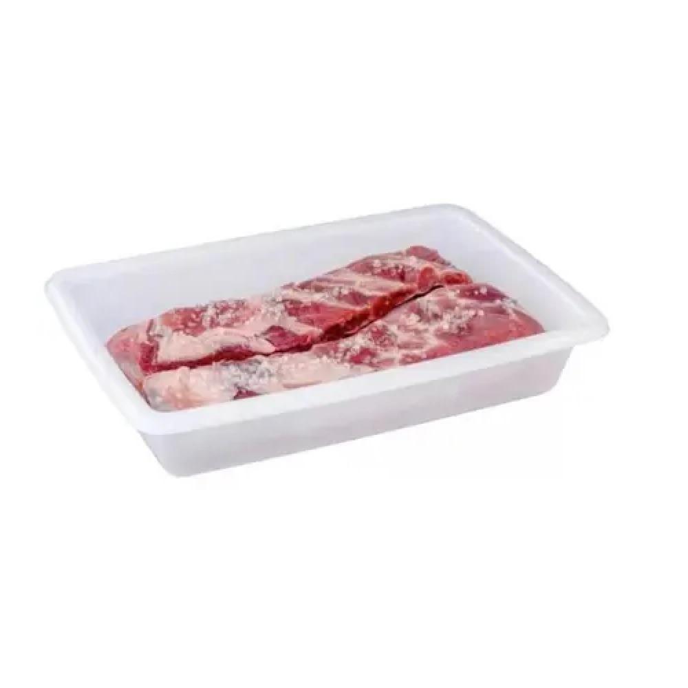 Bandeja Plástica Multiuso Branca Para Açougue, Cozinha E Câmara Fria 6 Litros - 5