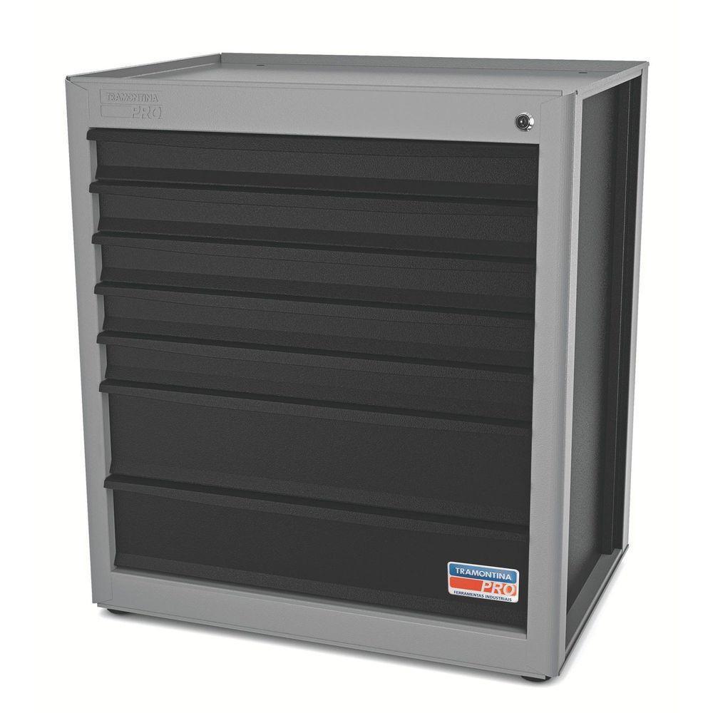 Módulos Para Bancada 7 Gavetas Tramontina Pro Cinza Orgnizador Ferramentas Para Gavetas E Armários Tramontina - 1