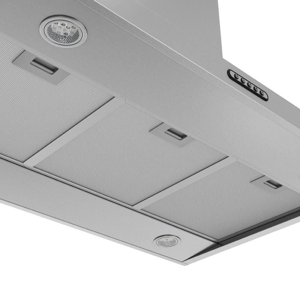 Coifa Ilha Nardelli Retangular 90cm Inox 220V - 5