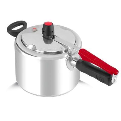 Panela de Pressão Clock Eco Alumínio 4,5L Cinza com Sistema de Segurança Rochedo