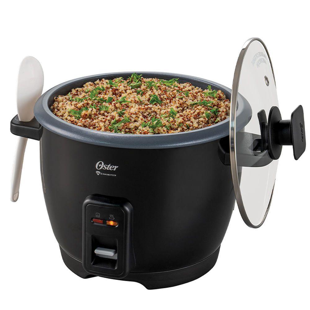 Panela Elétrica De Arroz Diamondtech Oster Black 1,2L 110V - 2