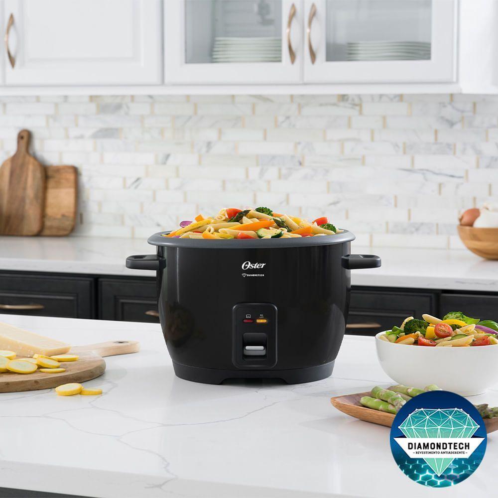 Panela Elétrica De Arroz Diamondtech Oster Black 1,2L 110V - 3