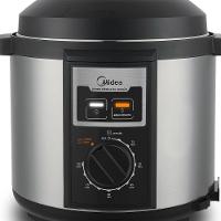 Panela De Pressão Elétrica 6L Mecânica Inox Midea PPB72 220V - 3