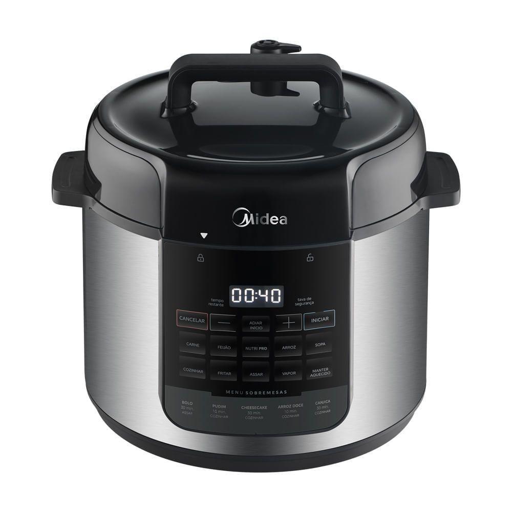 Panela De Pressão Elétrica Midea Nutripro Inox 5L PP5MS1 110V - 1