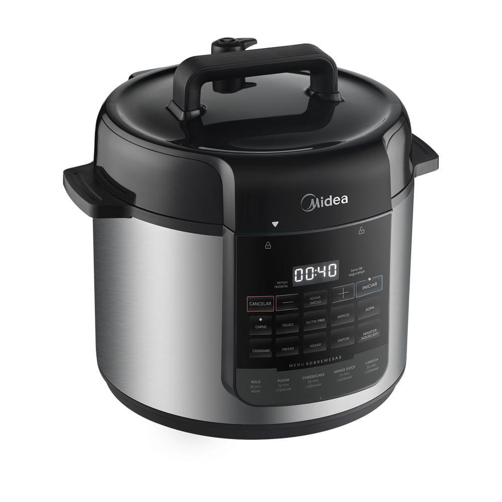 Panela De Pressão Elétrica Midea Nutripro Inox 5L PP5MS1 110V - 3
