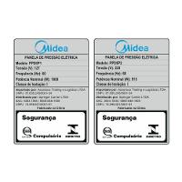 Panela De Pressão Elétrica Midea Nutripro Inox 5L PP5MS1 110V - 5