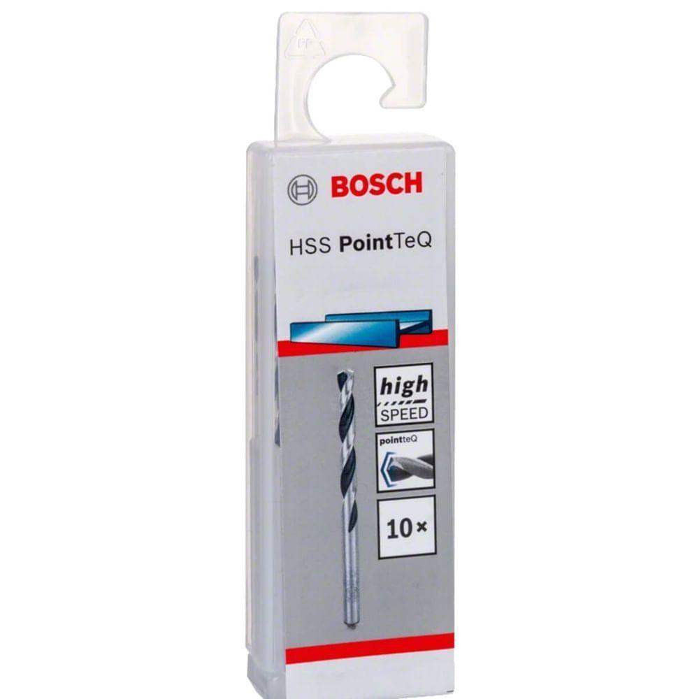 Broca Para Metal Aço Rápido Hss-pointteq 2.5mm 10 Unidades - 2608577193 - Bosch - 6