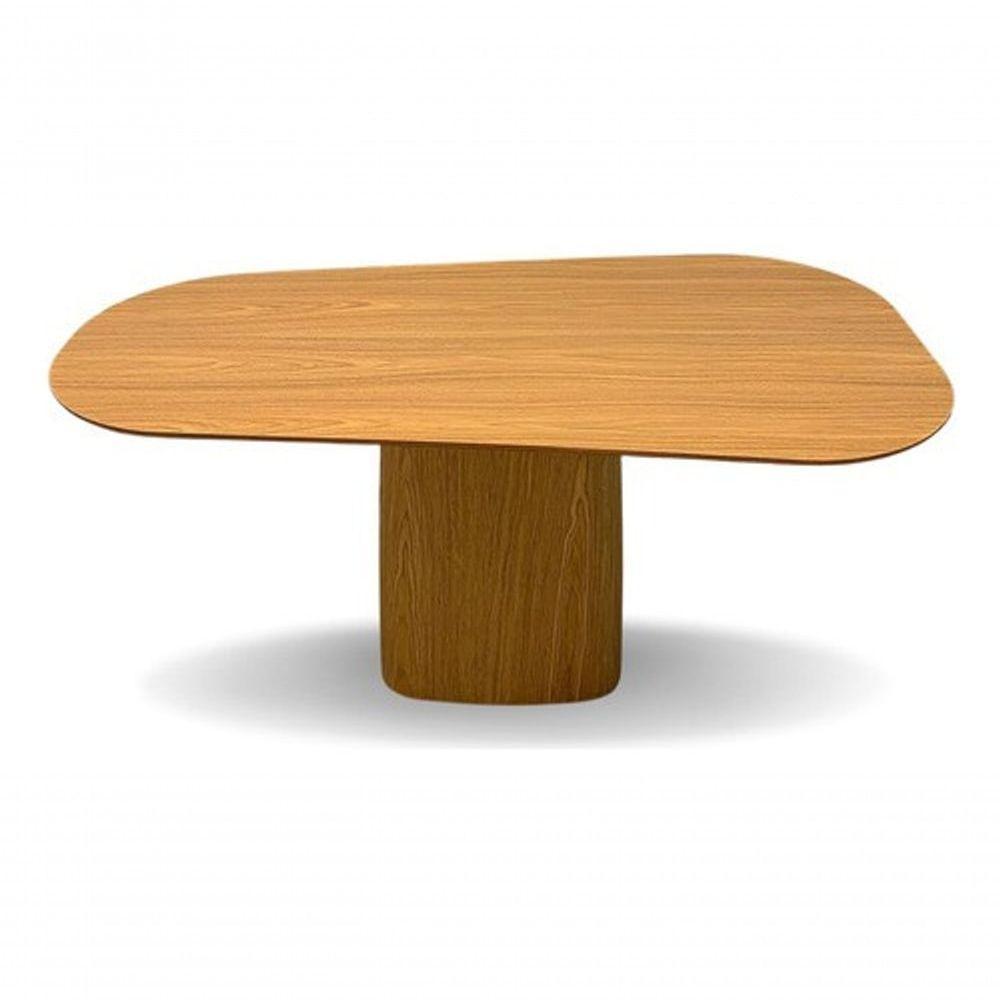 Mesa De Jantar Cone Organica 120x90cm Madeira Freijó - 1