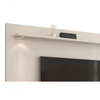 Painel Para Tv Aspen 1.8 Off White - Moveisaqui - 3