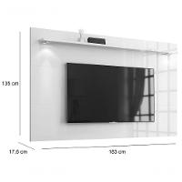 Painel Para Tv Aspen 1.8 Off White - Moveisaqui - 5