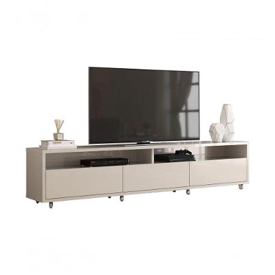 Rack Bancada Para Tv Aspen 1.8 Off White - Moveisaqui