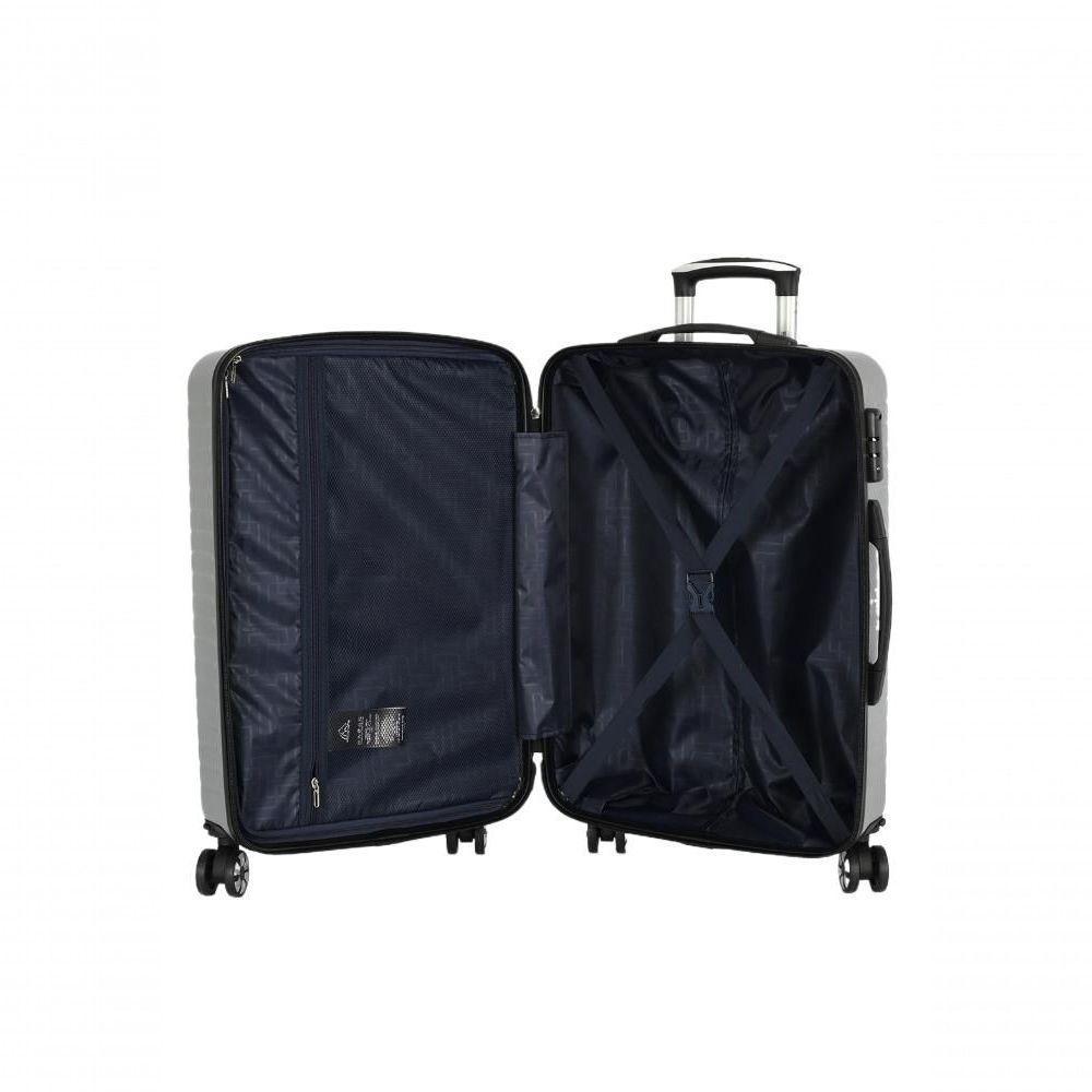 Mala De Viagem Media Prata - 23 Prata - 3