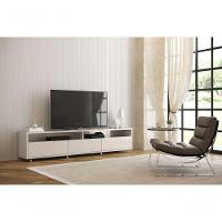 Rack Bancada Para Tv Aspen 2.2 Off White - Moveisaqui - 2