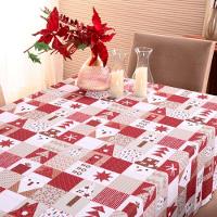 Toalha De Mesa Natal Estampa Digital 2,50m X 1,40m Para 8 Lugares Tecido Oxford - Modelo 2 - 100% Poliéster - 2