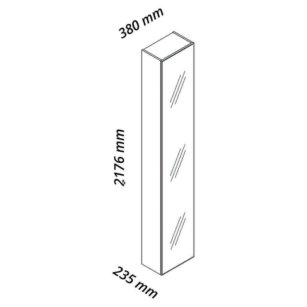 Torre Luminare Reflecta 038 Com Led E Espelho Naturale - 8