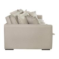 Sofá Retrátil E Reclinável Iris 2,60m Linho Cor Bege 2340 Usb Sem Kit Usb - 5