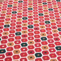 Toalha De Mesa Natal Estampa Digital 2,50m X 1,40m Para 8 Lugares Tecido Oxford - Modelo 6 - 100% Poliéster - 3