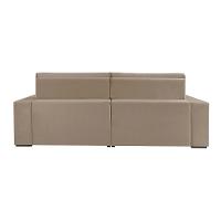 Sofá Retrátil E Reclinável Bee 1,90m Veludo Cor Bege 2137 Usb Com Kit Usb - 6