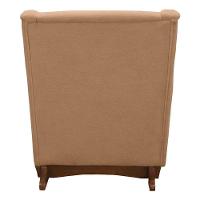 Poltrona Amamentação Aquila Plus Com Puff Boucle Mostarda - Fratello