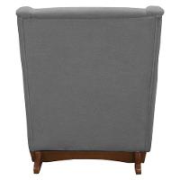 Poltrona Amamentação Aquila Plus Com Puff Boucle Cinza - Fratello