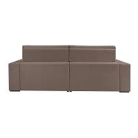 Sofá Retrátil E Reclinável Bee 1,90m Veludo Cor Marrom Claro 2139 Usb Sem Kit Usb - 6