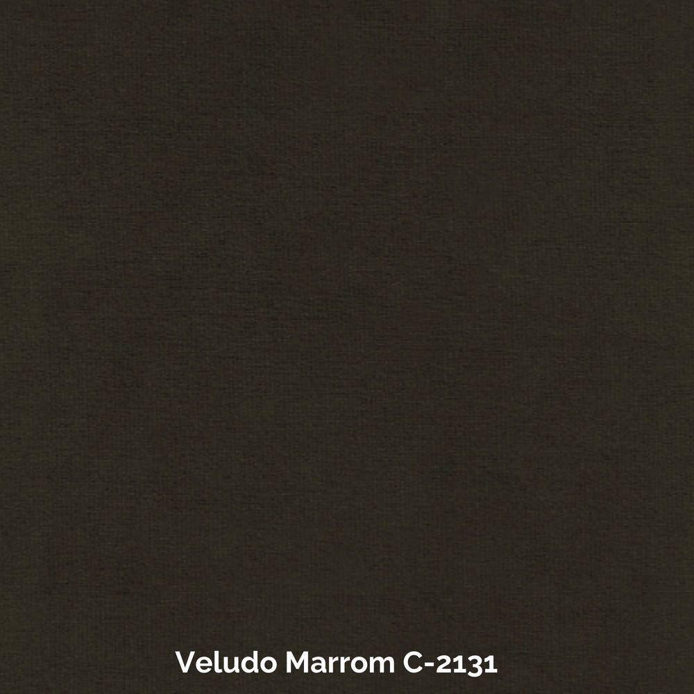 Sofá Retrátil E Reclinável Corniso 1,94m Veludo Cor Marrom 2131 Usb Com Kit Usb - 8