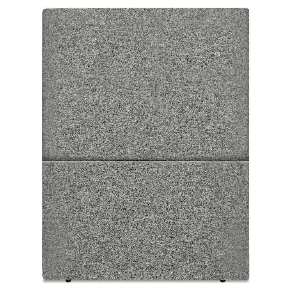 Cabeceira Solteiro 100 Cm Com Frame Luna Linho Cinza Escuro Artte Cinza Escuro - 5