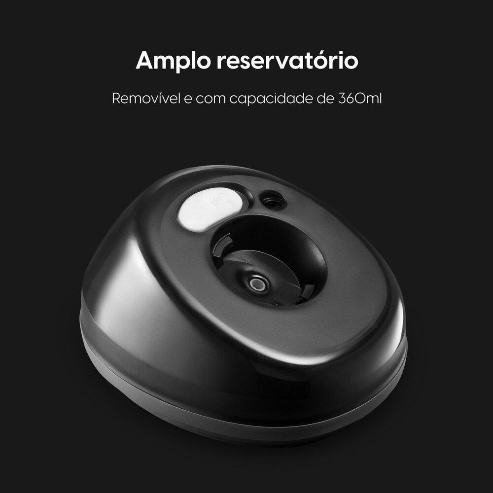 Vaporizador Steamer Vertical de Mão - 360ML Rápido Aquecimento Higienizador 1.200W 110V - 4