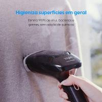 Vaporizador Steamer Vertical de Mão - 360ML Rápido Aquecimento Higienizador 1.200W 110V - 6