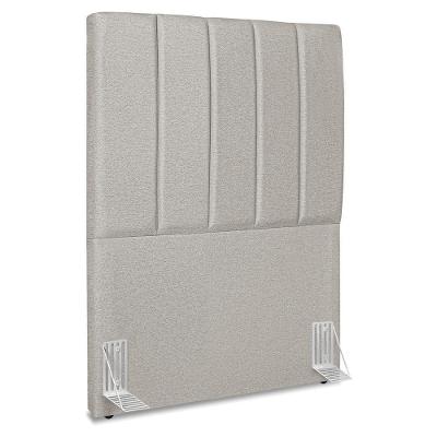 Cabeceira Solteiro 90 Cm Com Frame Dalia Linho Cinza Artte Cinza