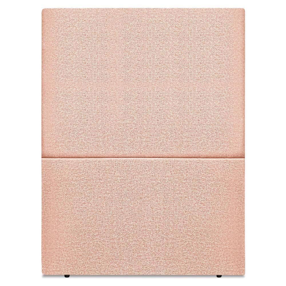 Cabeceira Solteiro 100 Cm Com Frame Luna Linho Rose Artte Rose - 5