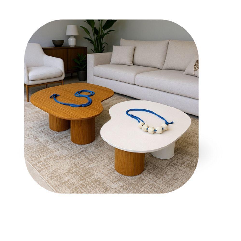 Conjunto Mesas De Centro Pamelas - 2