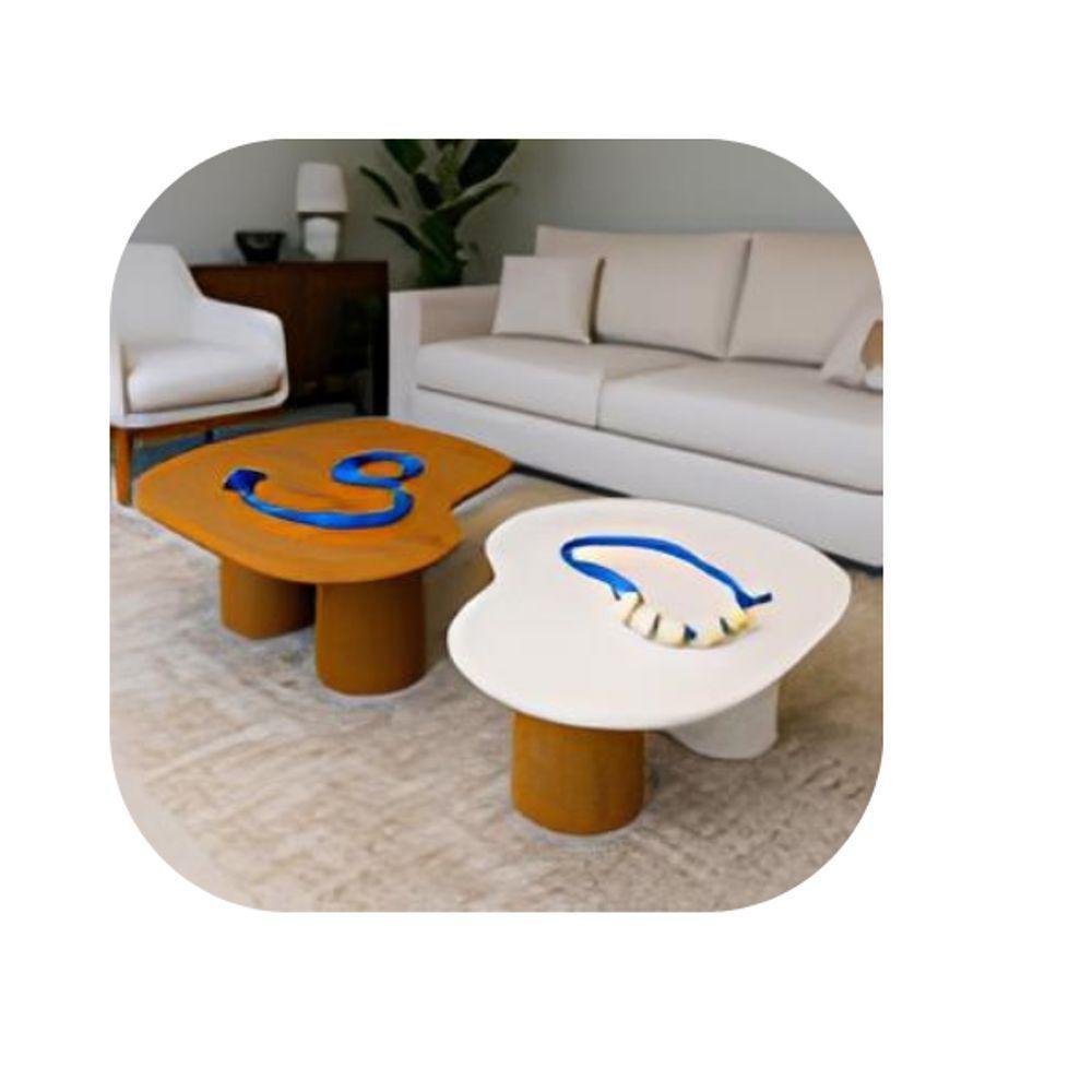 Conjunto Mesas De Centro Pamelas - 4