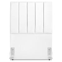 Cabeceira Solteiro 100 Cm Com Frame Dalia Corino Branco Artte Branco - 5