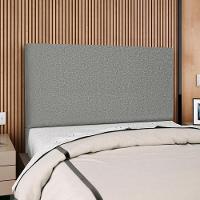 Cabeceira Casal 140 Cm Com Frame Luna Linho Cinza Escuro Artte Cinza Escuro - 2
