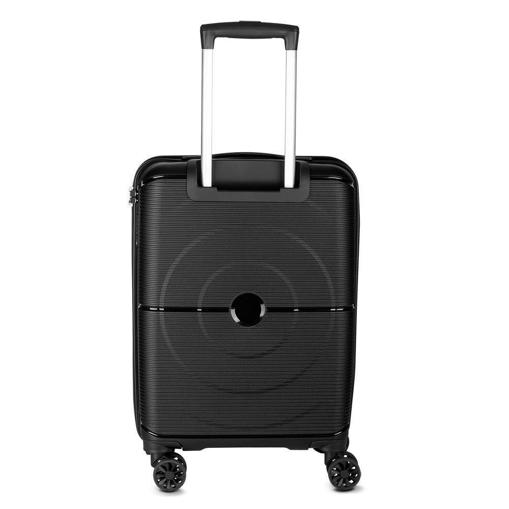 Mala De Bordo Preta Com Rodas 360°, Cadeado Tsa E Saída Usb Integrada - 39l - 5