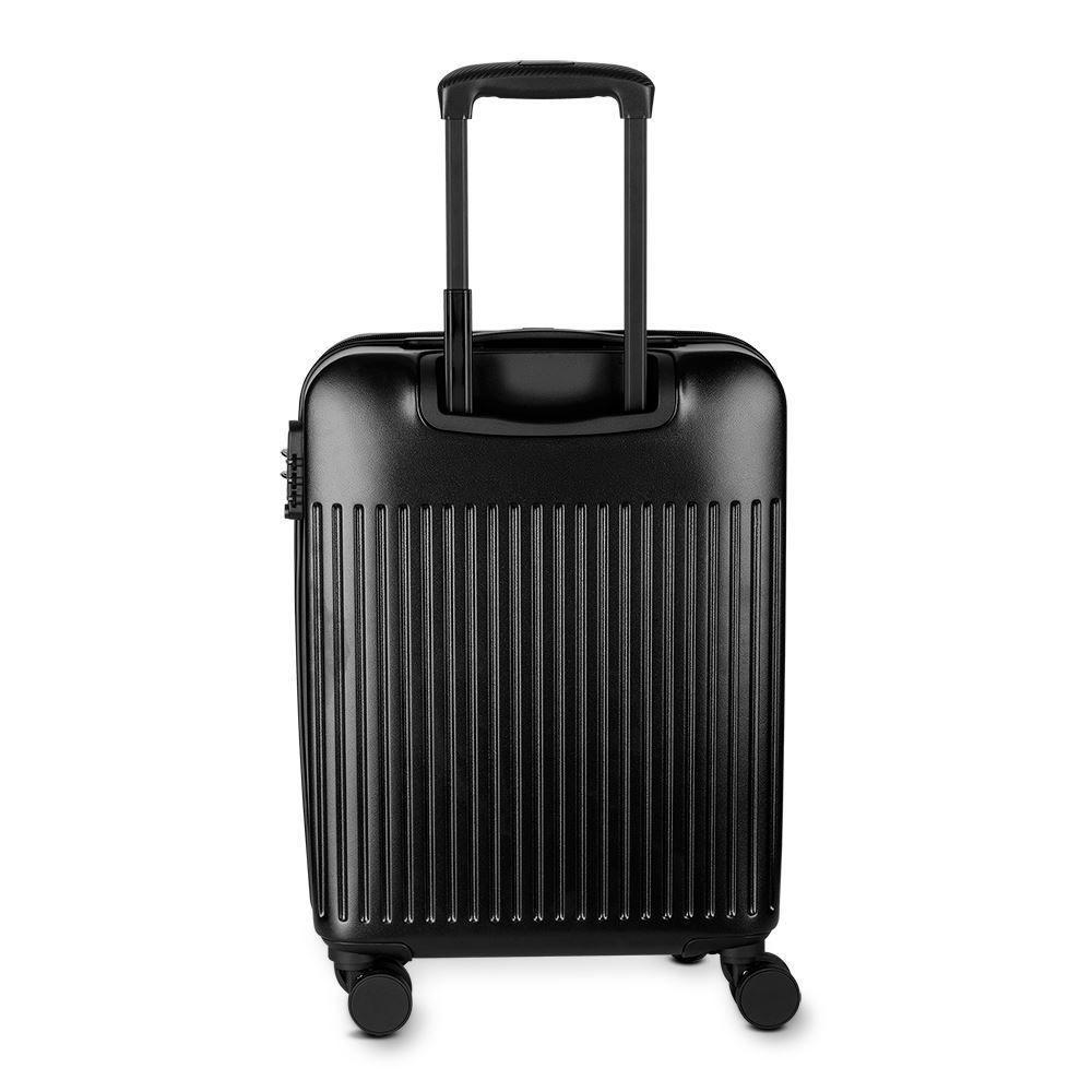 Mala Compacta Preta 40l Com Usb - Praticidade E Estilo Para Suas Viagens - 5