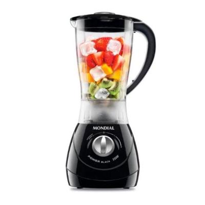 Liquidificador Mondial L-28 500W 2 Velocidades Preto 220V