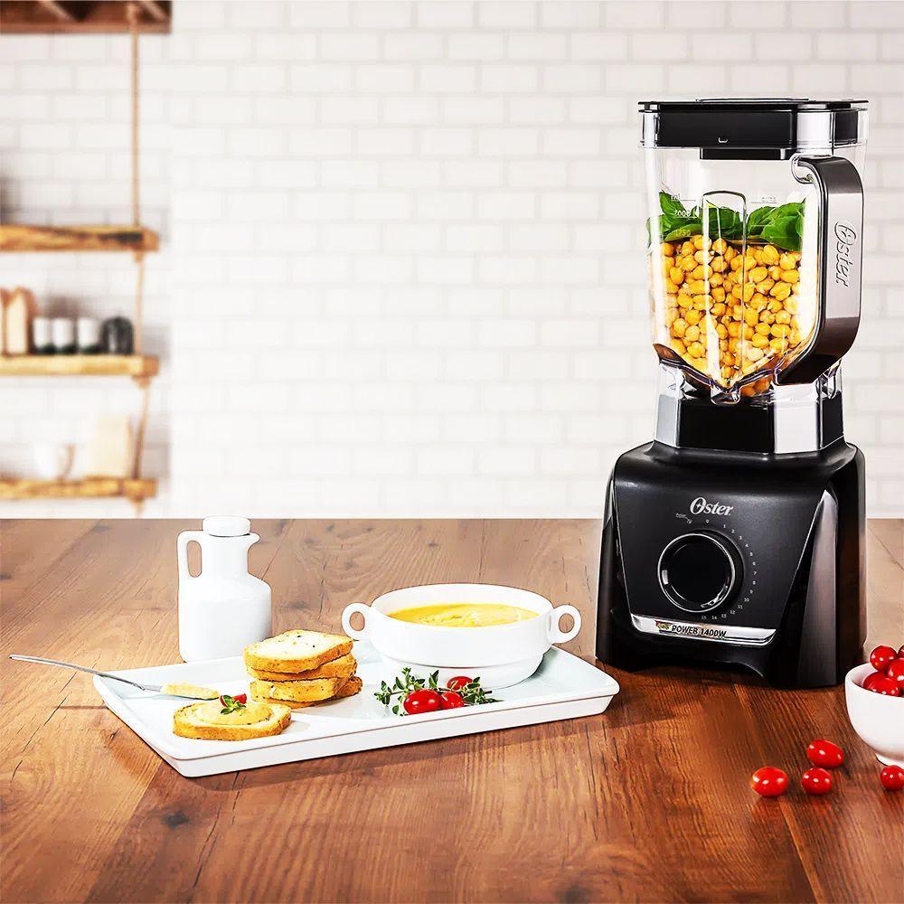 Liquidificador Oster OLI610 1400W Full Black 3,2 Litros 220V - 8
