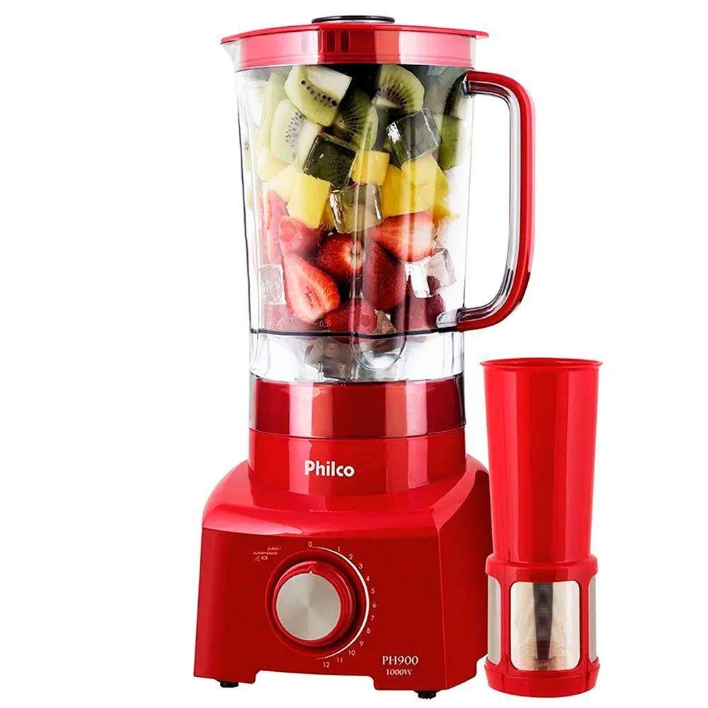 Liquidificador Philco PH900 Vermelho 1200W 220V - 2