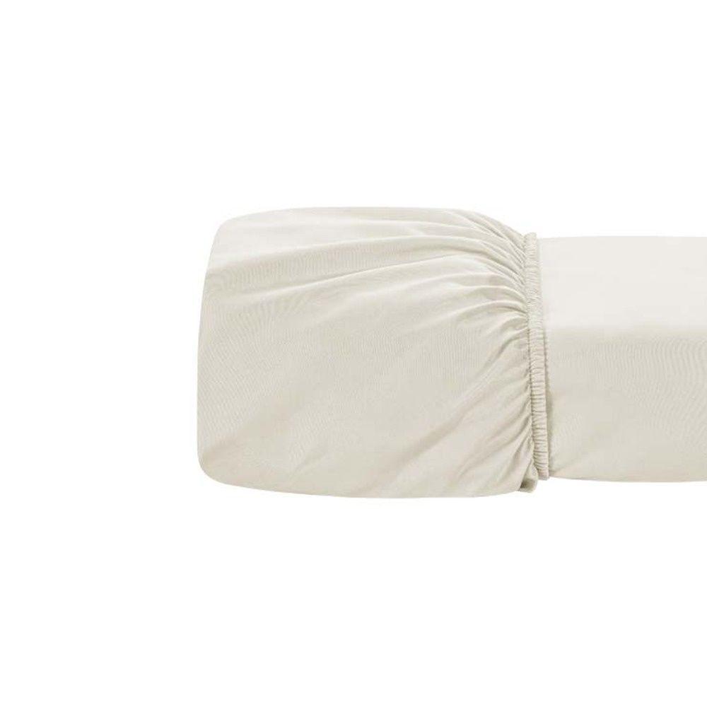 Lençol Avulso Queen Percal 200 Fios De Poliéster Sleep 100% Poliéster - Palha - 2