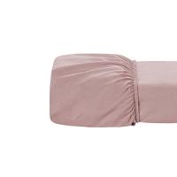 Lençol Avulso King Percal 200 Fios De Poliéster Sleep 100% Poliéster - Rosê - 2