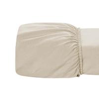 Lençol Avulso King Percal 200 Fios De Poliéster Sleep 100% Poliéster - Bege - 2