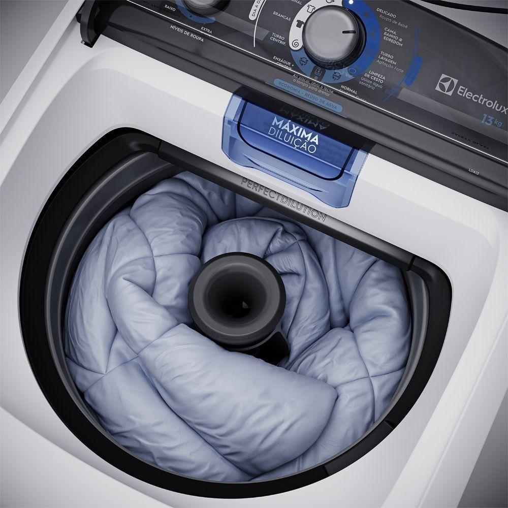 Lavadora De Roupas Automática Electrolux 13kg Lda13 Máxima Diluição Branco 110V - 4
