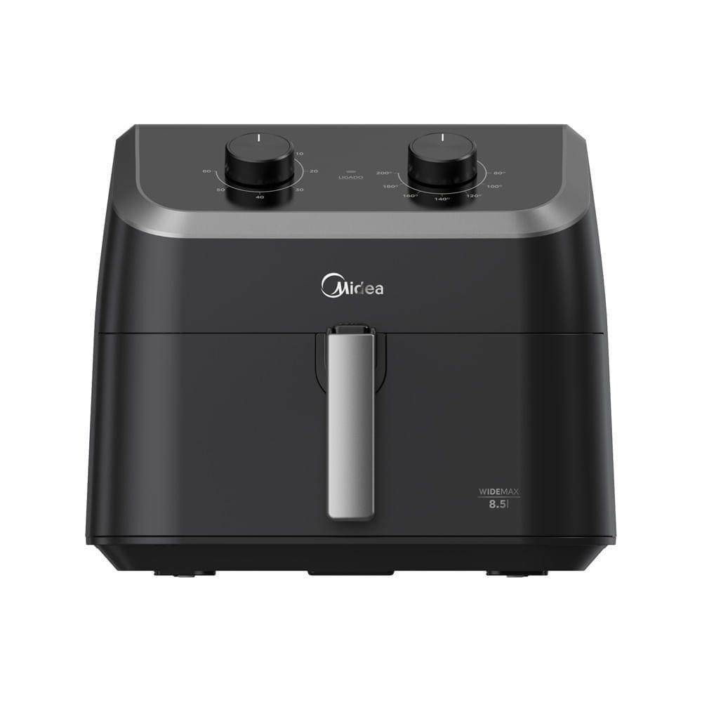 Fritadeira Air Fryer Midea Wide Max Cyclone Preto 8,5L 110V FWM85P1 - 1